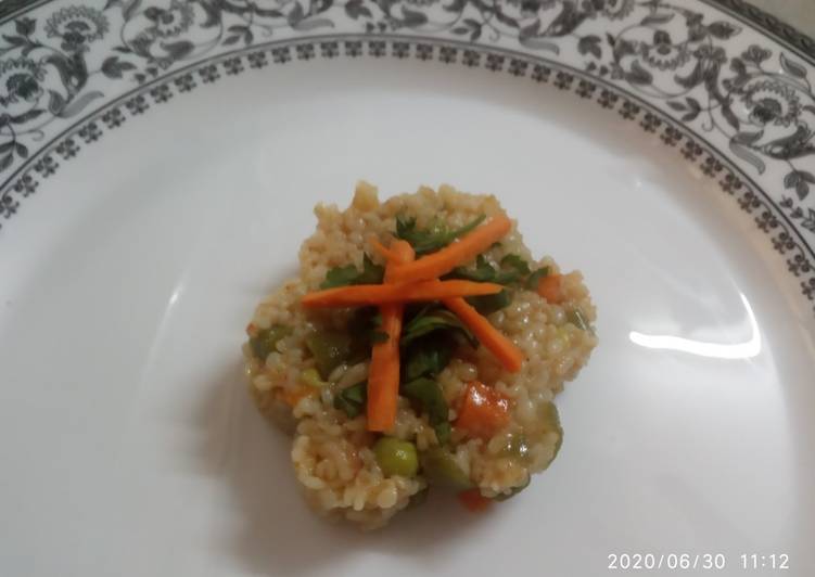 Veg dalia upma