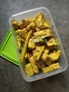 Foto resep Tahu Tempe Ungkep Bumbu Kuning