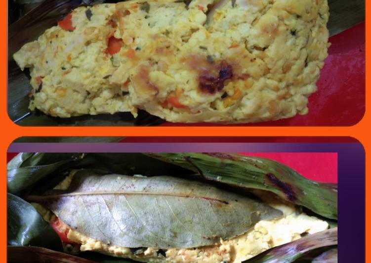 Bagaimana Membuat Resep pepes tahu daun salam 👍, Enak