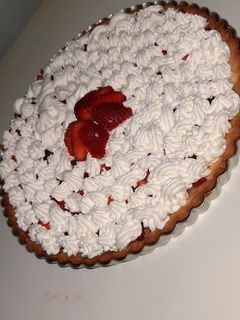 صورة لوصفة تورتة الفراولة 🍓