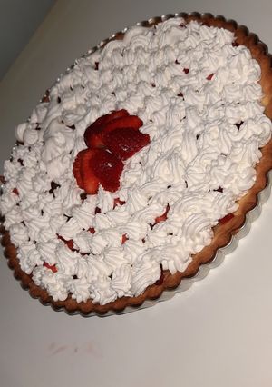 صورة لوصفة تورتة الفراولة 🍓