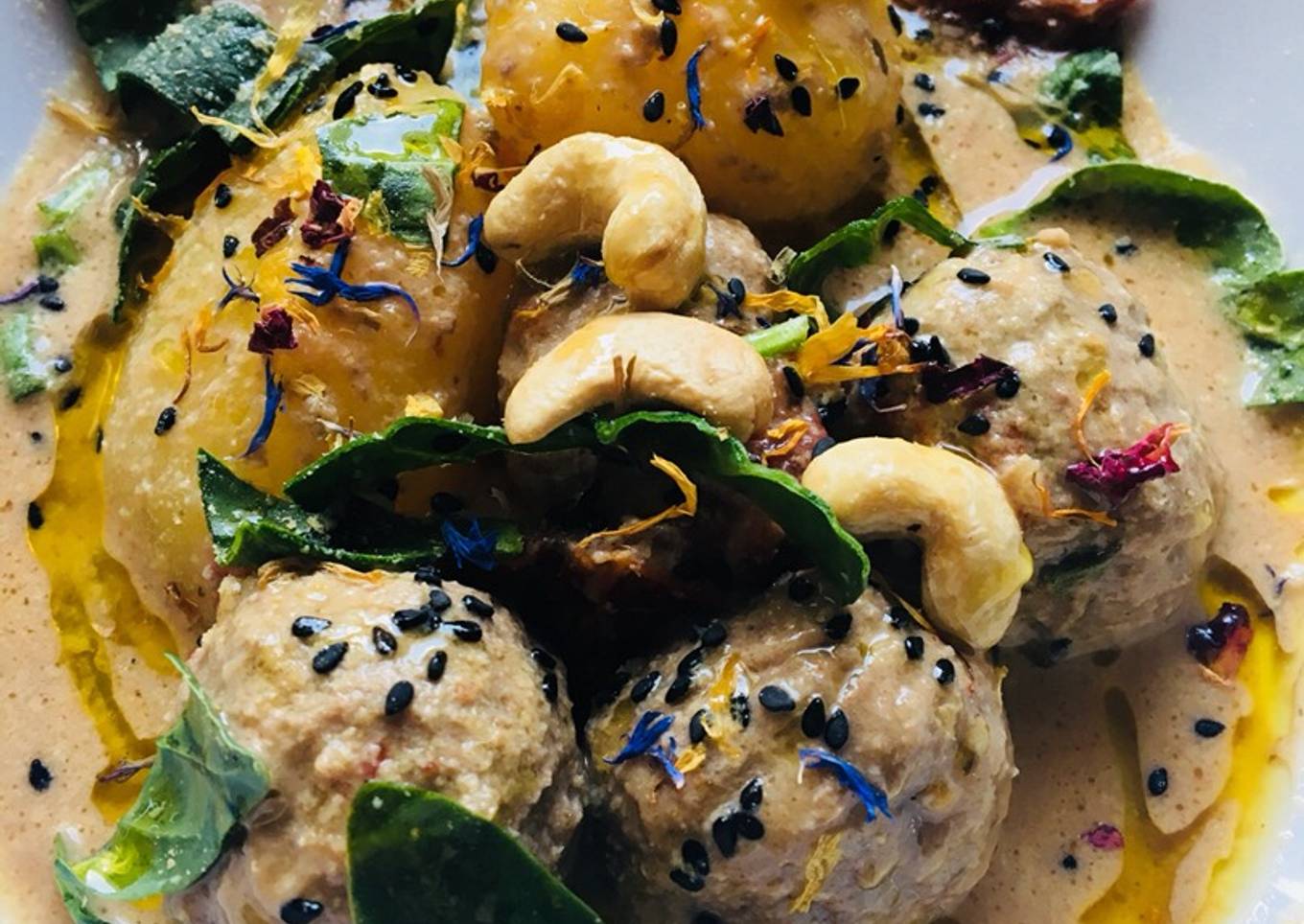 Albóndigas estilo indio