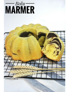 Foto resep Marble Cake (bolu marmer)