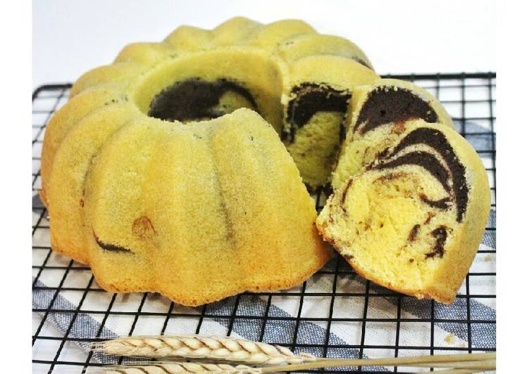 Marble Cake (bolu marmer)