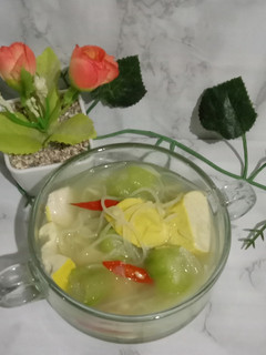 Foto resep Sop oyong tahu