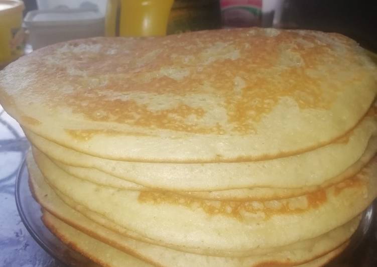 Recipe of Speedy Pancakes#my favorite Easter dish#4 week challenge