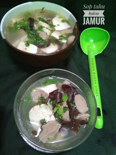 Foto resep Sop tahu bakso jamur