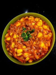 मसालेदार कॉर्न इन ग्रेव्ही (corn in gravy recipe in marathi) रेसिपी चे मुख्य फोटो