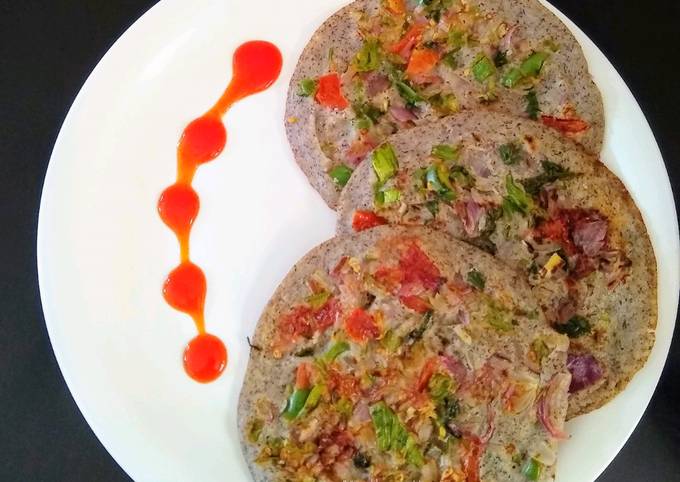 Steps to Prepare Quick Buckwheat Masala Pancakes - Trying New Recipes