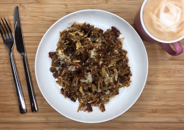 Easiest Way to Make Super Quick Homemade The Chorizo Hash Hangover Helper