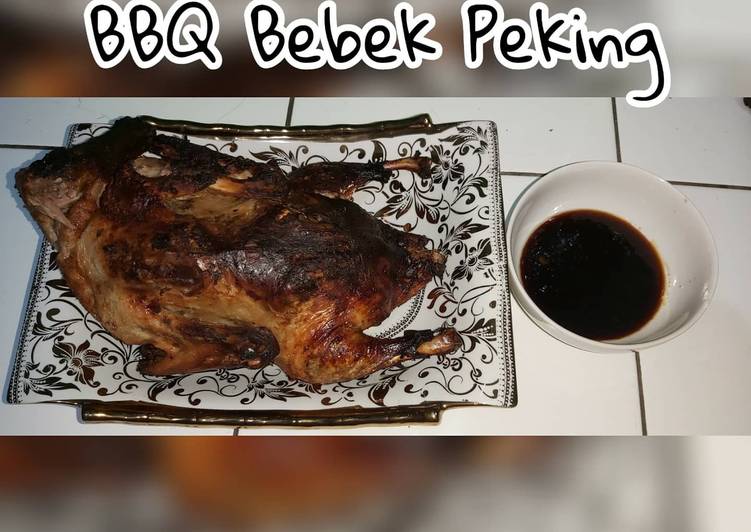 Cara Gampang Menyiapkan Bebek Peking Panggang (BBQ) anti amis, empukkkk banget 💜, Enak