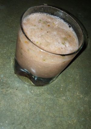 A picture of Cocumber and watermelon smoothie.