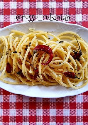 Foto di I miei spaghetti aglio, olio e peperoncino