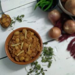 Punjabi pindi chana A picture of Punjabi pindi chana.