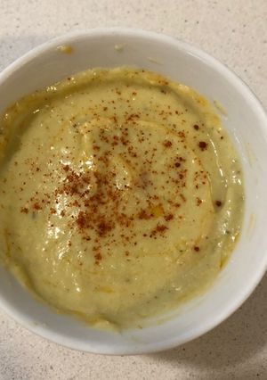 Una foto de Hummus de porotos