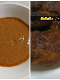 صورة لوصفة تتبيلة الدجاج الحارة للشوي