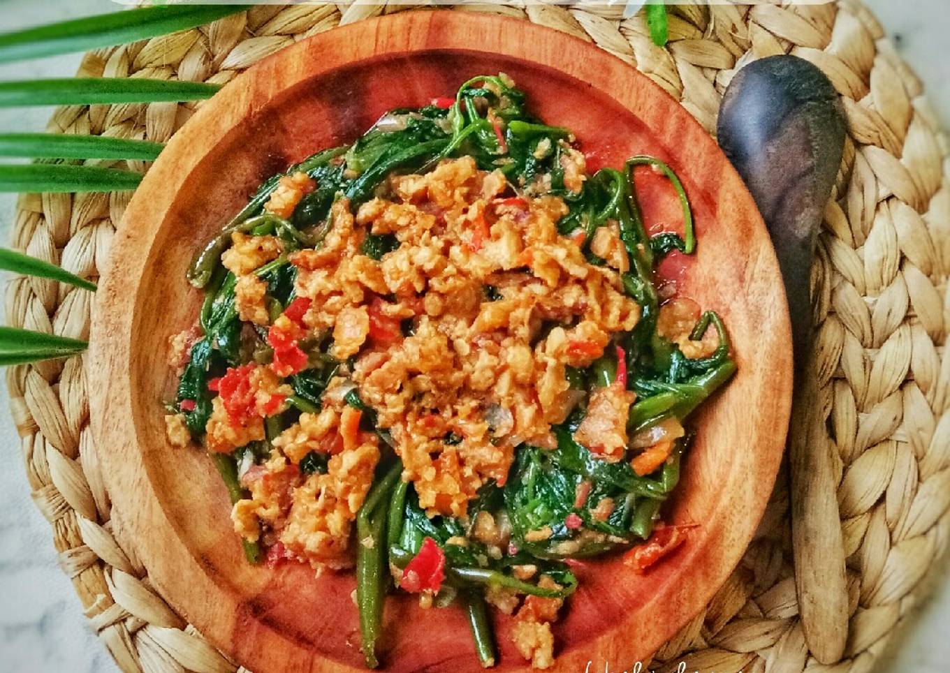 Sambal Tempe Kangkung