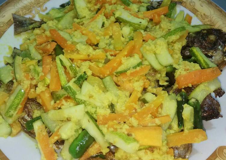 Resep Ikan kembung acar kuning yang sempurna