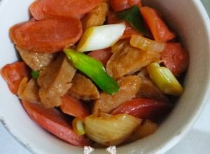 Foto resep Tumis sosis bakso saus metega