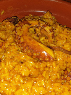Una foto de Arroz meloso con pulpo 🐙🤤