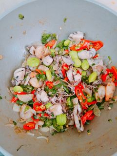 Foto resep Tumis cumi pete