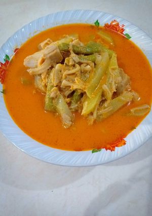 Foto resep Sayur lodeh nangka kacang panjang dan labu siam