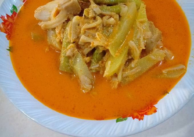 Resep Sayur lodeh nangka kacang panjang dan labu siam oleh Qing Kitchen