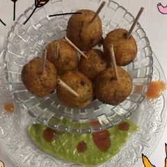 A picture of Veg lollipop.