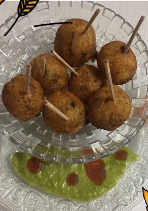 A picture of Veg lollipop.