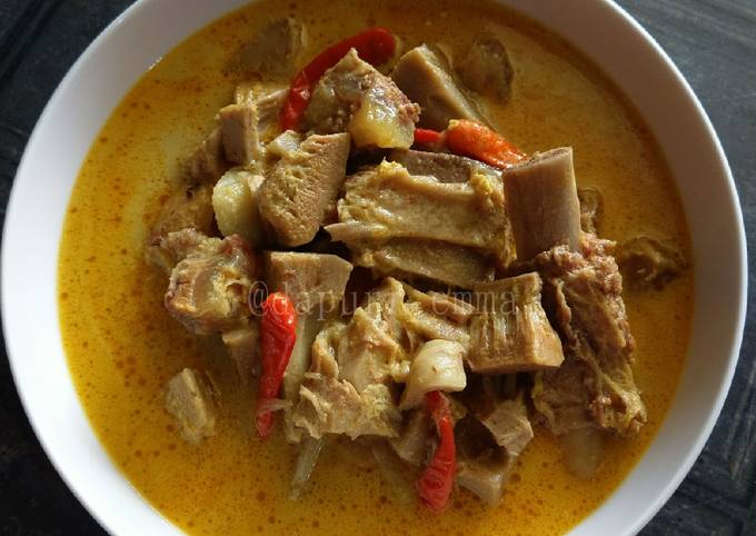 Anti Ribet, Membuat Gulai nangka Rumahan