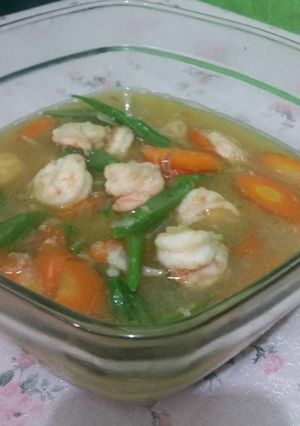 Foto resep Sayur udang saos tiram