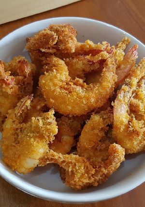 Foto resep Udang goreng tepung roti/ebi furai