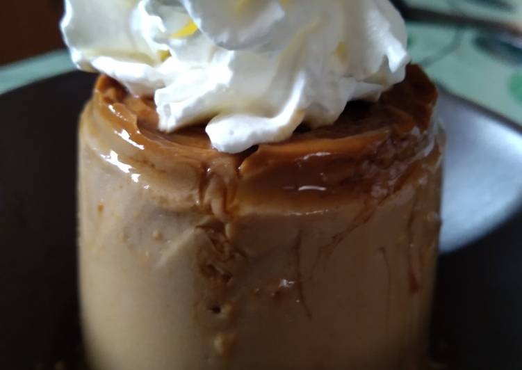 Flan de café en Thermomix