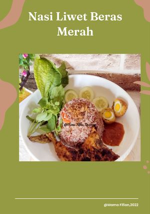 Foto resep Nasi Liwet Beras Merah