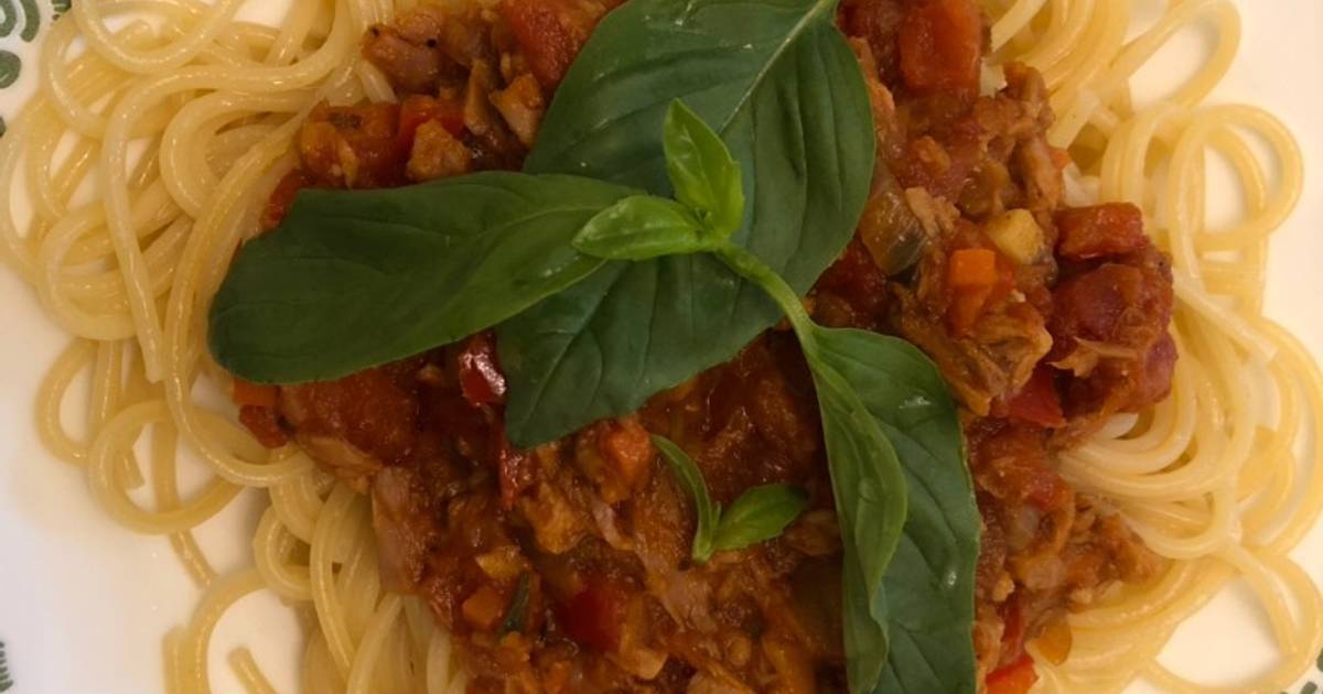 Tuna fish spaghetti Recipe by Aaliya Shaikh Cookpad