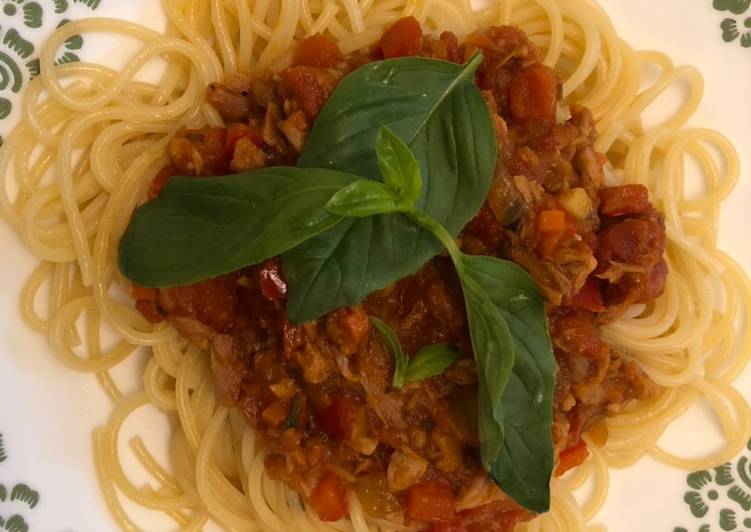 Recipe of Award-winning Tuna fish spaghetti