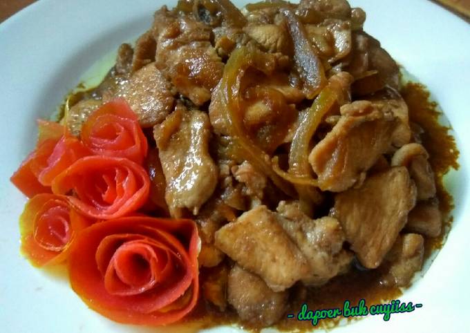 Chicken teriyaki super simpel