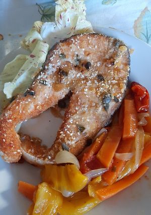 Foto di Salmone al forno