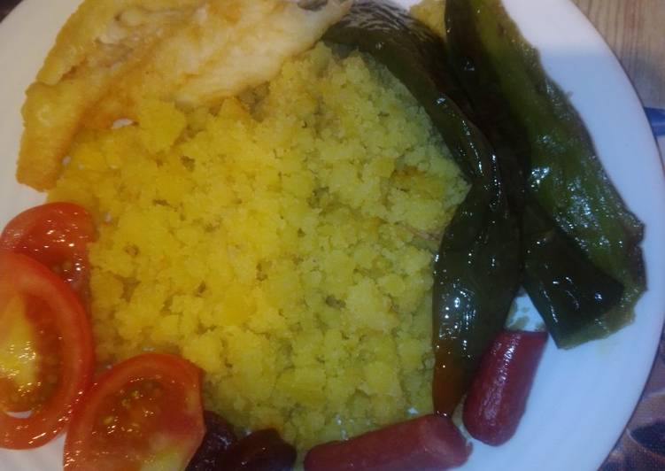 Migas de sémola en MC