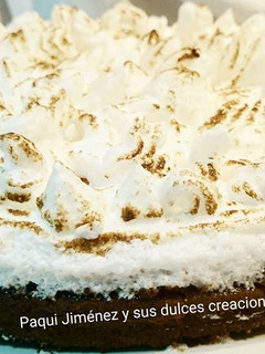 Una foto de Tarta de limón y merengue