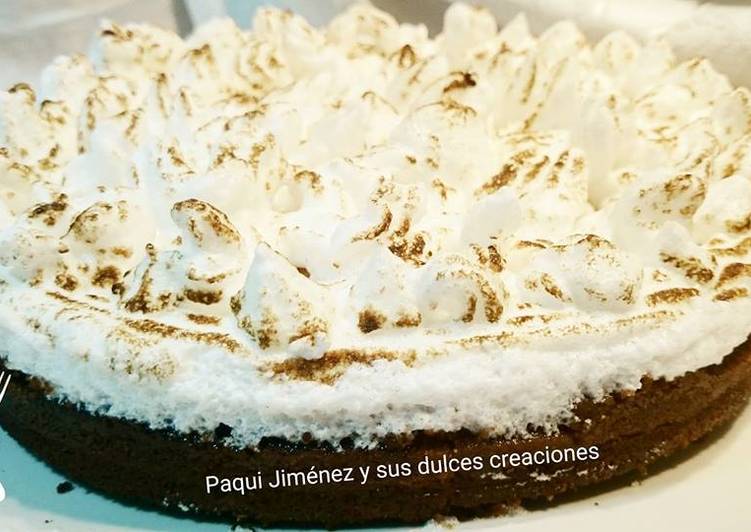 Tarta de limón y merengue