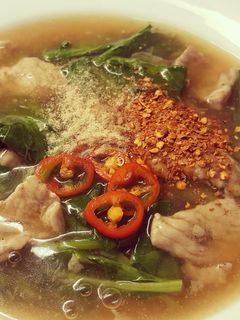 รูปของ ราดหน้าหมูหมัก(เส้นหมี่โฮลวีต)