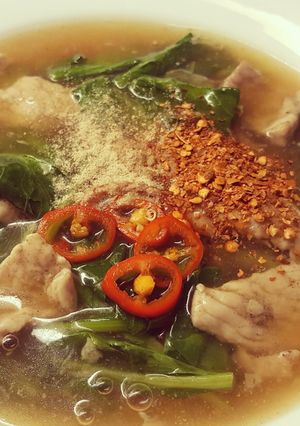 รูปของ ราดหน้าหมูหมัก(เส้นหมี่โฮลวีต)
