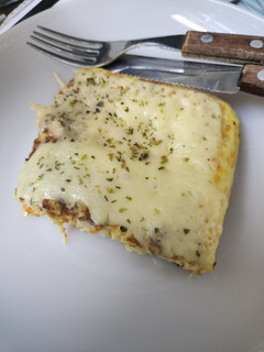 Una foto de Omelette de arroz con pollo