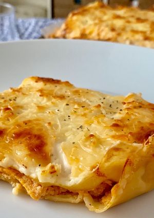 Foto principal de Lasaña de pollo en Thermomix