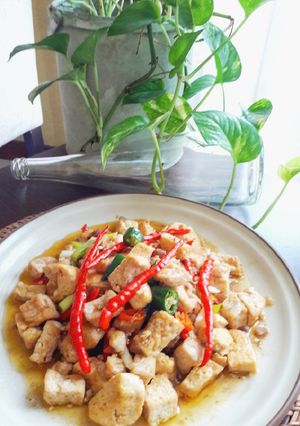 Foto resep Tahu Tauco Cabe Merah