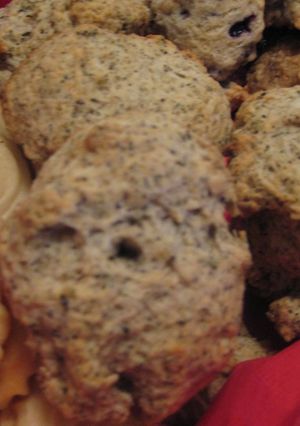 A picture of Black Tea Hot Biscuit (Scone).