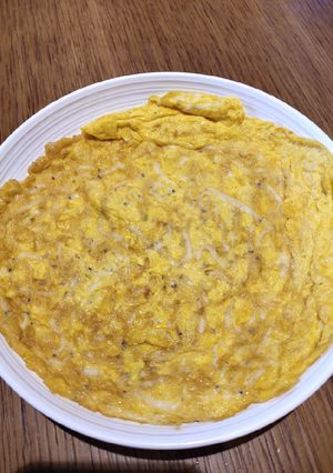 A picture of Tiny Fish Omellete.