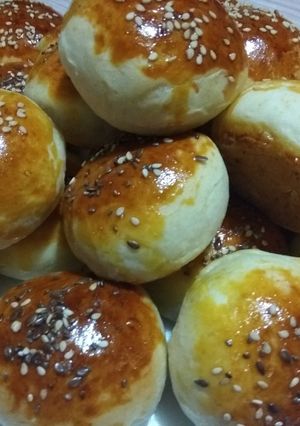 Una foto de Pancitos de ajo y queso parmesano