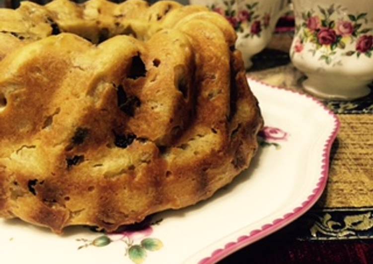 Recipe of Appetizing Sugar-free Rum Banana Cake